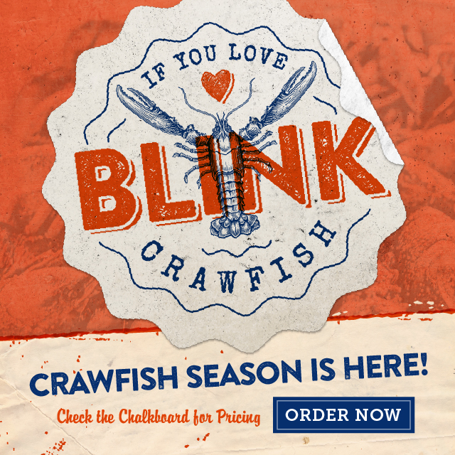 Live Boiled Crawfish available at Fish City Grill.